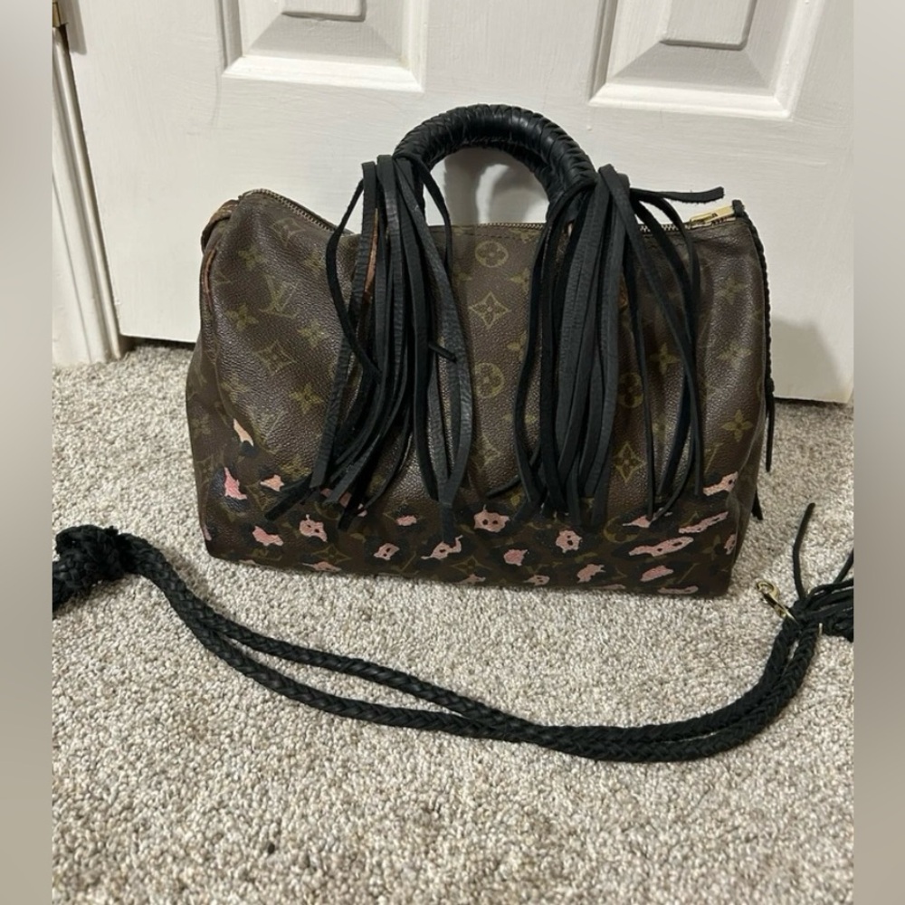 Louis Vuitton Speedy30 . Looks Amazing And Customized